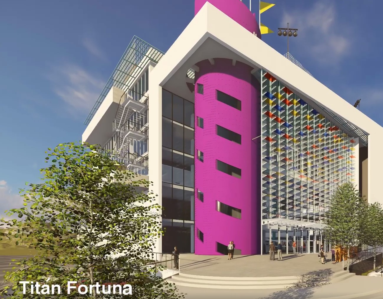 Ingenierias de detalle MEP para el edificio TITAN FORTUNA, 
Cliente: FRATERNA 